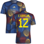 2022-2023 Spain Pre-Match Shirt (Navy) (E GARCIA 12)