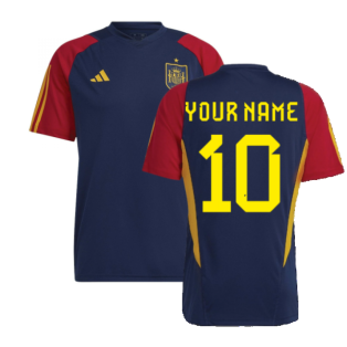 2022-2023 Spain Training Jersey (Navy) (Your Name)