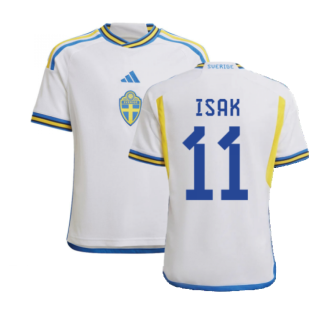 2022-2023 Sweden Away Shirt (Kids) (ISAK 11)