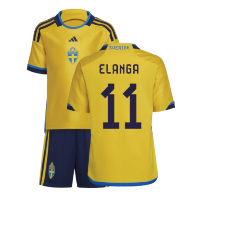 2022-2023 Sweden Home Mini Kit (ELANGA 11)