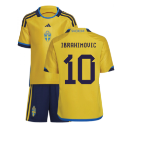 2022-2023 Sweden Home Mini Kit (IBRAHIMOVIC 10)