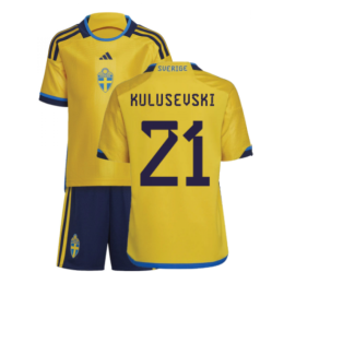 2022-2023 Sweden Home Mini Kit (KULUSEVSKI 21)
