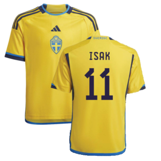 2022-2023 Sweden Home Shirt (Kids) (ISAK 11)