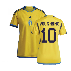 2022-2023 Sweden Home Shirt (Ladies)