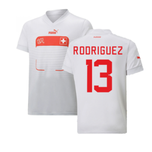 2022-2023 Switzerland Away Shirt (Kids) (Rodriguez 13)
