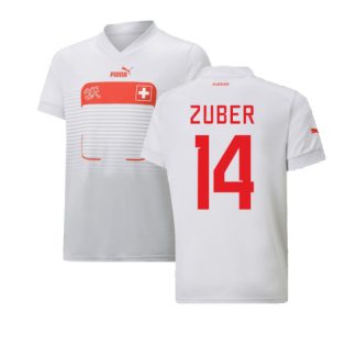 2022-2023 Switzerland Away Shirt (Kids) (ZUBER 14)