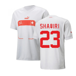 2022-2023 Switzerland Away Shirt (Shaqiri 23)