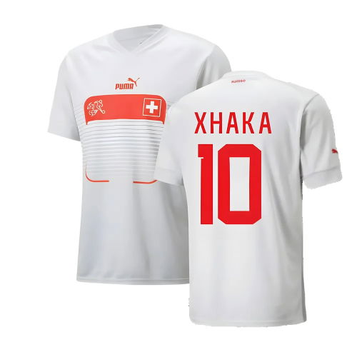 2022-2023 Switzerland Away Shirt (Xhaka 10)