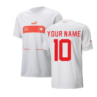 2022-2023 Switzerland Away Shirt (Your Name)