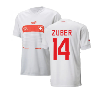2022-2023 Switzerland Away Shirt (ZUBER 14)