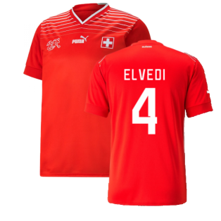 2022-2023 Switzerland Home Shirt (Elvedi 4)