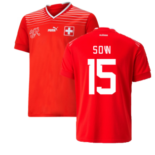 2022-2023 Switzerland Home Shirt (Kids) (Sow 15)