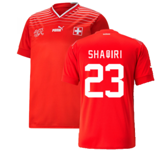 2022-2023 Switzerland Home Shirt (Shaqiri 23)