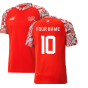 2022-2023 Switzerland Pre-Match Jersey (Red) (Your Name)