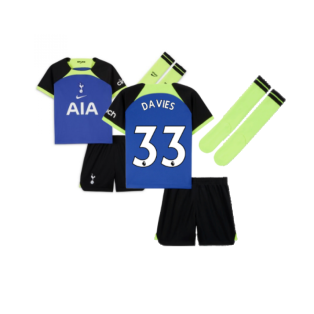 2022-2023 Tottenham Away Mini Kit (DAVIES 33)