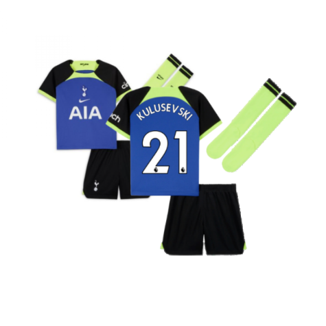 2022-2023 Tottenham Away Mini Kit (KULUSEVSKI 21)