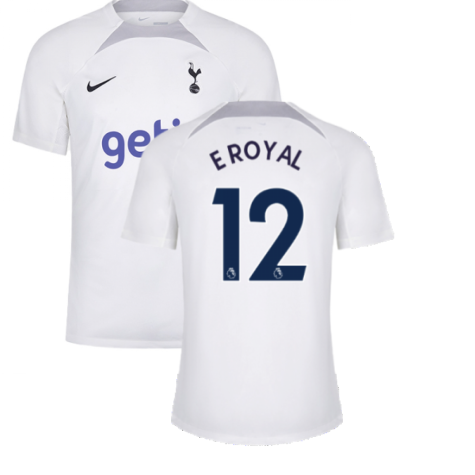 2022-2023 Tottenham CL Training Shirt (Salt) (E ROYAL 12)