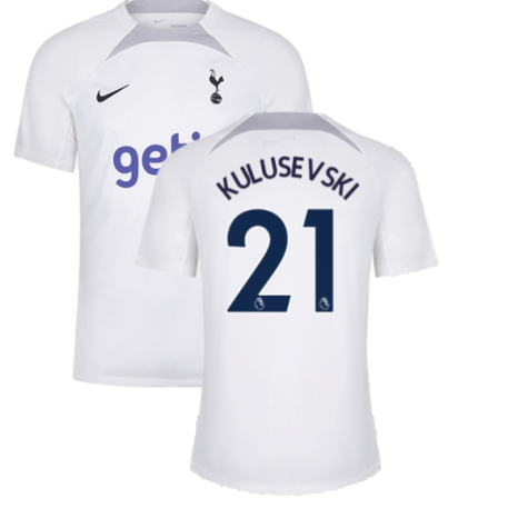 2022-2023 Tottenham CL Training Shirt (Salt) (KULUSEVSKI 21)