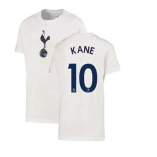 2022-2023 Tottenham Crest Tee (White) (KANE 10)
