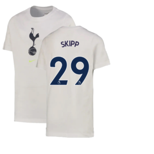 2022-2023 Tottenham Crest Tee (White) - Kids (SKIPP 4)