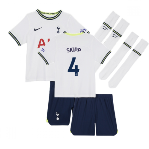 2022-2023 Tottenham Little Boys Home Mini Kit (SKIPP 4)