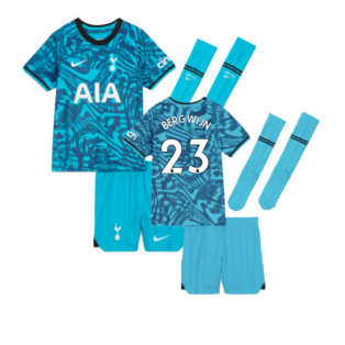 2022-2023 Tottenham Little Boys Third Mini Kit (BERGWIJN 23)