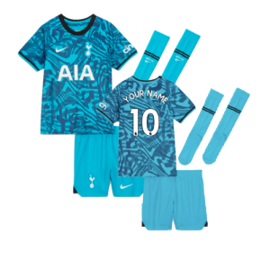 2022-2023 Tottenham Little Boys Third Mini Kit