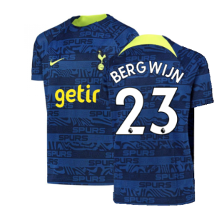 2022-2023 Tottenham Pre-Match Training Shirt (Indigo) (BERGWIJN 23)