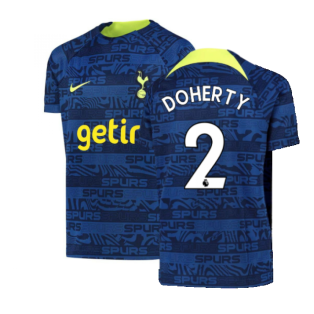 2022-2023 Tottenham Pre-Match Training Shirt (Indigo) (DOHERTY 2)