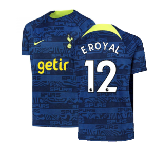 2022-2023 Tottenham Pre-Match Training Shirt (Indigo) (E ROYAL 12)
