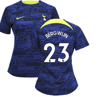 2022-2023 Tottenham Pre-Match Training Shirt (Indigo) - Ladies (BERGWIJN 23)