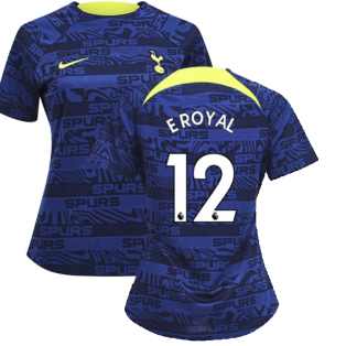 2022-2023 Tottenham Pre-Match Training Shirt (Indigo) - Ladies (E ROYAL 12)