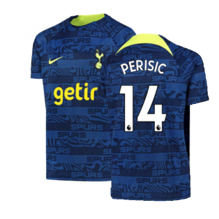 2022-2023 Tottenham Pre-Match Training Shirt (Indigo) (PERISIC 14)