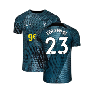 2022-2023 Tottenham Pre-Match Training Shirt (Rift Blue) (BERGWIJN 23)
