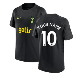2022-2023 Tottenham Strike Training Shirt (Black) - Kids