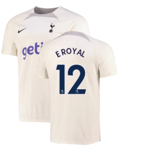 2022-2023 Tottenham Strike Training Shirt (White) - Kids (E ROYAL 12)