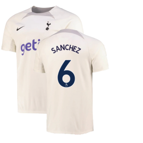 2022-2023 Tottenham Strike Training Shirt (White) - Kids (SANCHEZ 6)