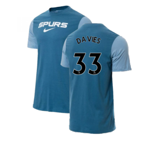 2022-2023 Tottenham Swoosh T-Shirt (Teal) (DAVIES 33)