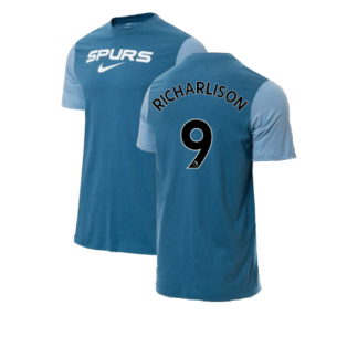 2022-2023 Tottenham Swoosh T-Shirt (Teal) (RICHARLISON 9)