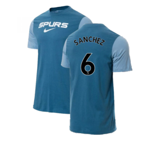 2022-2023 Tottenham Swoosh T-Shirt (Teal) (SANCHEZ 6)