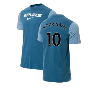 2022-2023 Tottenham Swoosh T-Shirt (Teal) (Your Name)