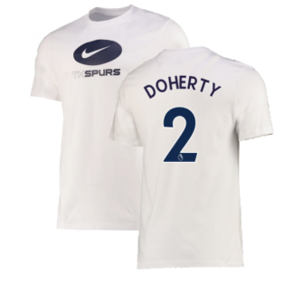 2022-2023 Tottenham Swoosh Tee (White) - Kids (DOHERTY 2)