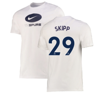 2022-2023 Tottenham Swoosh Tee (White) - Kids (SKIPP 4)