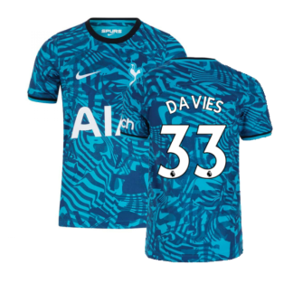 2022-2023 Tottenham Third Shirt (Kids) (DAVIES 33)