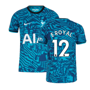 2022-2023 Tottenham Third Shirt (Kids) (E ROYAL 12)