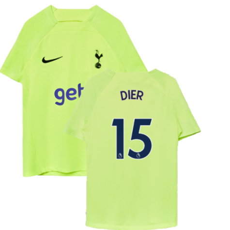 2022-2023 Tottenham Training Shirt (Volt) (DIER 15)