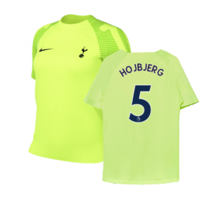 2022-2023 Tottenham Training Shirt (Volt) - Kids (HOJBJERG 5)