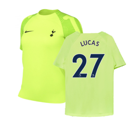 2022-2023 Tottenham Training Shirt (Volt) - Kids (LUCAS 27)