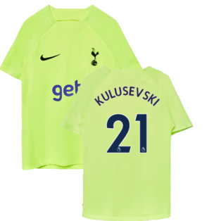 2022-2023 Tottenham Training Shirt (Volt) (KULUSEVSKI 21)
