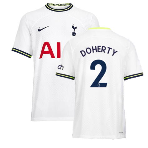 2022-2023 Tottenham Vapor Home Shirt (DOHERTY 2)